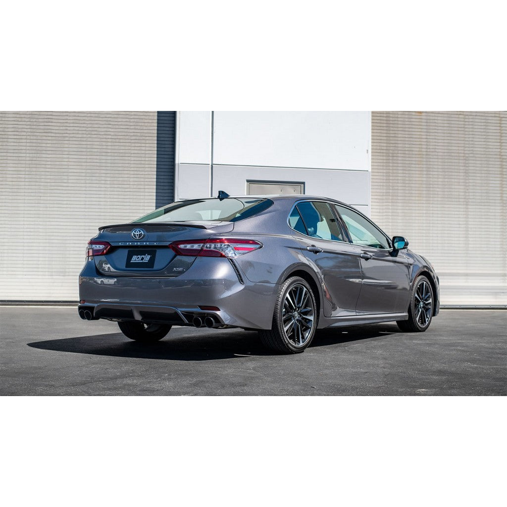 BORLA 140823BC Exhaust system S-TYPE "for CAMRY XSE '18 -'20 3.5L V6 AT TIP: 4" RD X 8.0 " Photo-1