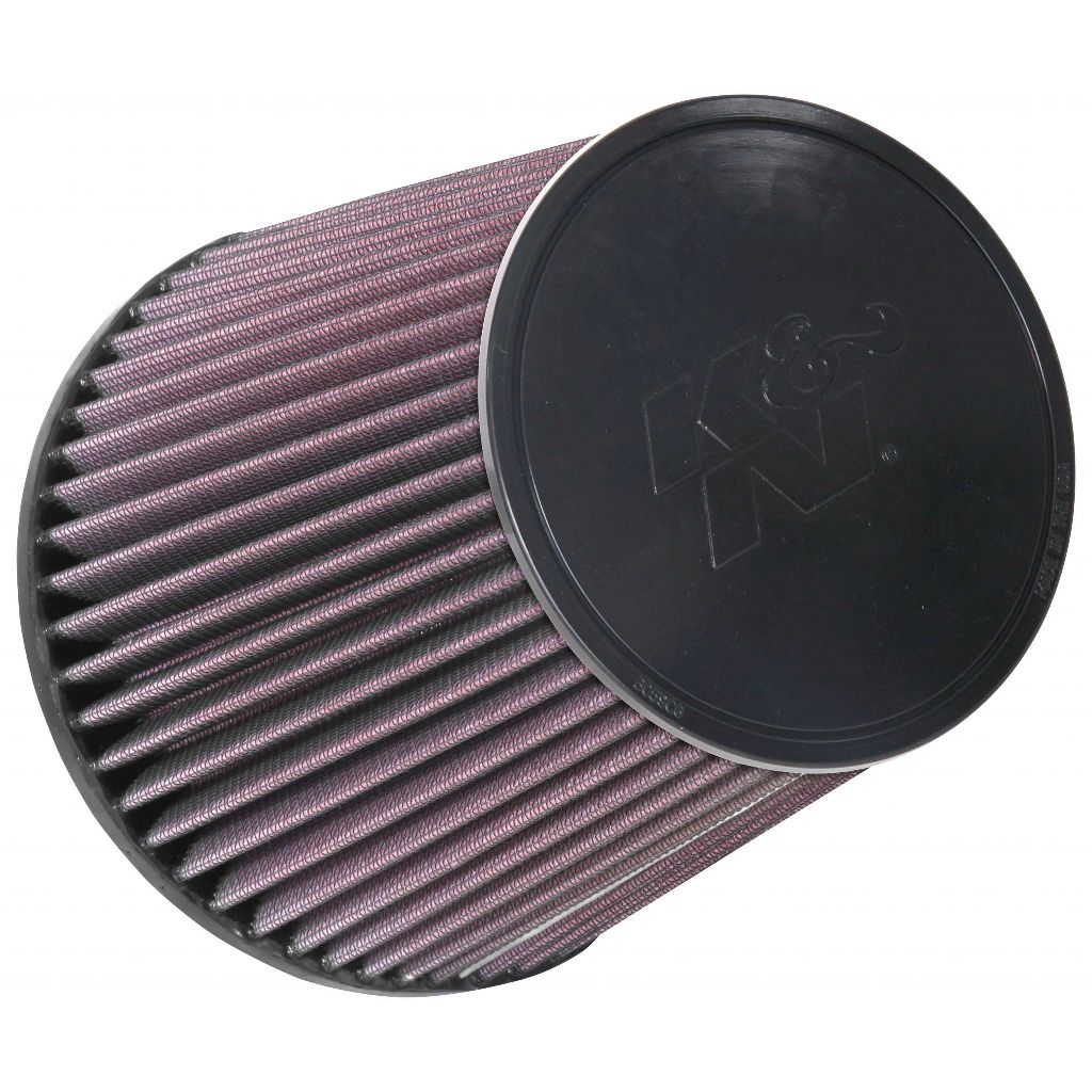K&N RU-1037 UNIVERSAL Clamp-On Air Filter 5"FLG, 6-1/2"B, 5"T, 6-1/2"H Photo-0