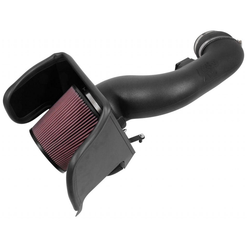 K&N 57-2597 Performance Air Intake System FIPK; FORD F SUPER DUTY V8-6.7L DSL, 2017-2019 Photo-0