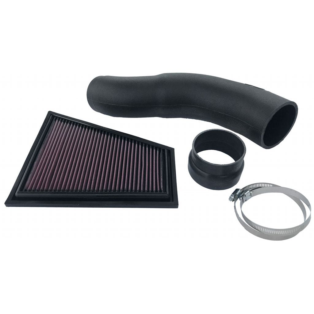 K&N 57-0691 Performance Air Intake System BMW 520i/528i N20 L4-2.0L F/I, 2011-2017 Photo-0