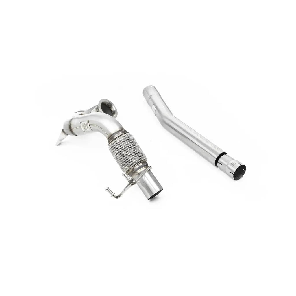 MILLTEK SSXVW568 Large-bore Downpipe and De-cat VW Polo GTI 2.0 TSI (AW - 5 Door) - Non GPF/OPF Models Only Photo-0