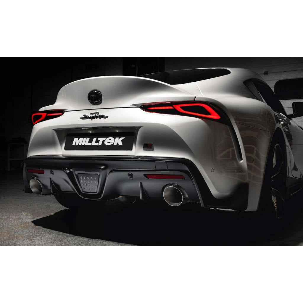 MILLTEK SSXTY103 Particulate Filter-back 115 GT TOYOTA GR Supra A90 Coupe 3.0 Turbo (UK/European with OPF/GPF) Photo-2