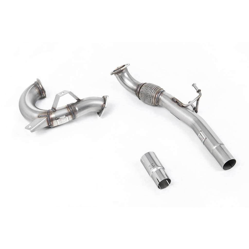 MILLTEK SSXVW548 Large-bore Downpipe and De-cat VW Up! 1.0TSI 90PS Photo-0