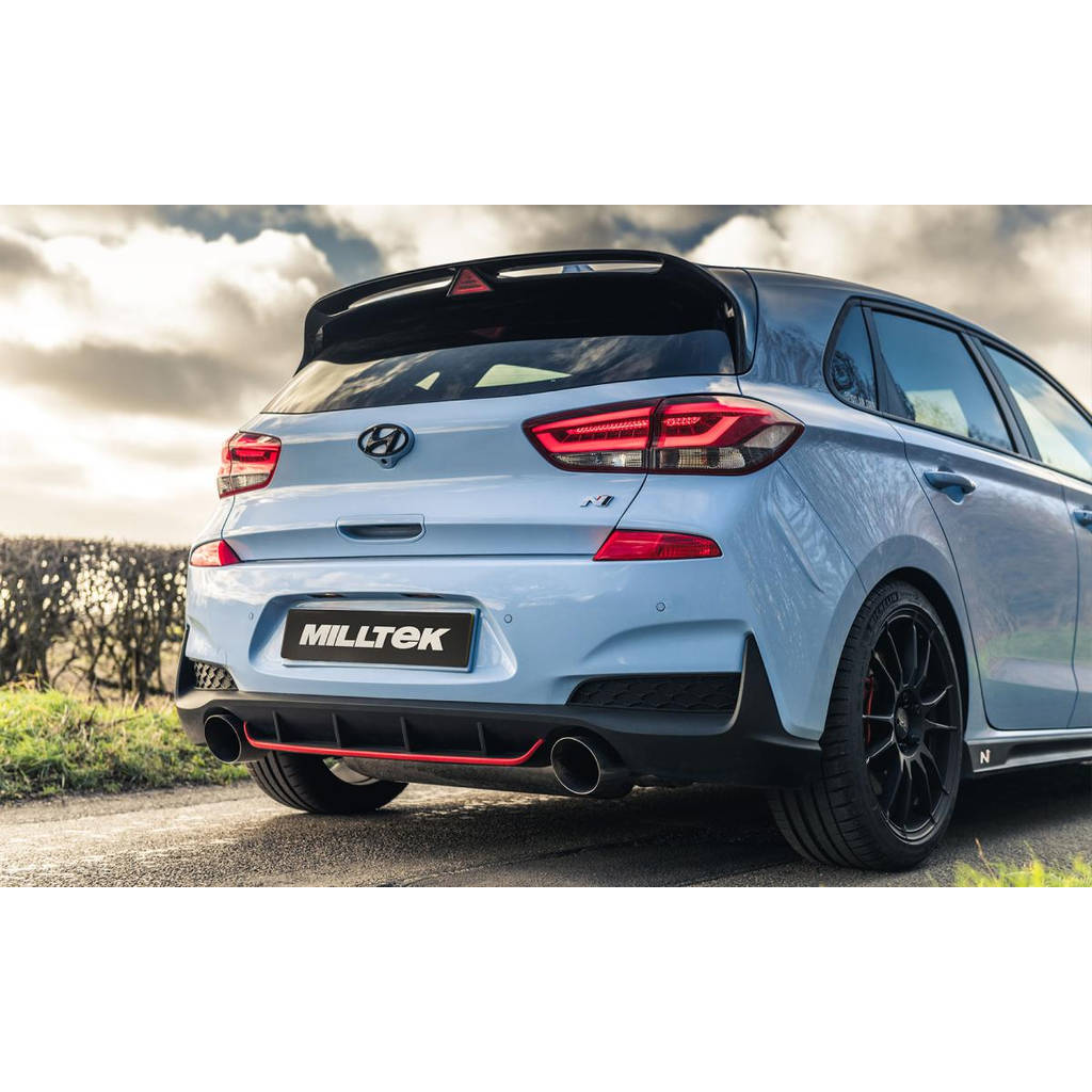 MILLTEK SSXHY123 Cat-back 115 GT HYUNDAI i30 N Performance 2.0 T-GDi Fastback (275PS - OPF/GPF models only) Photo-1