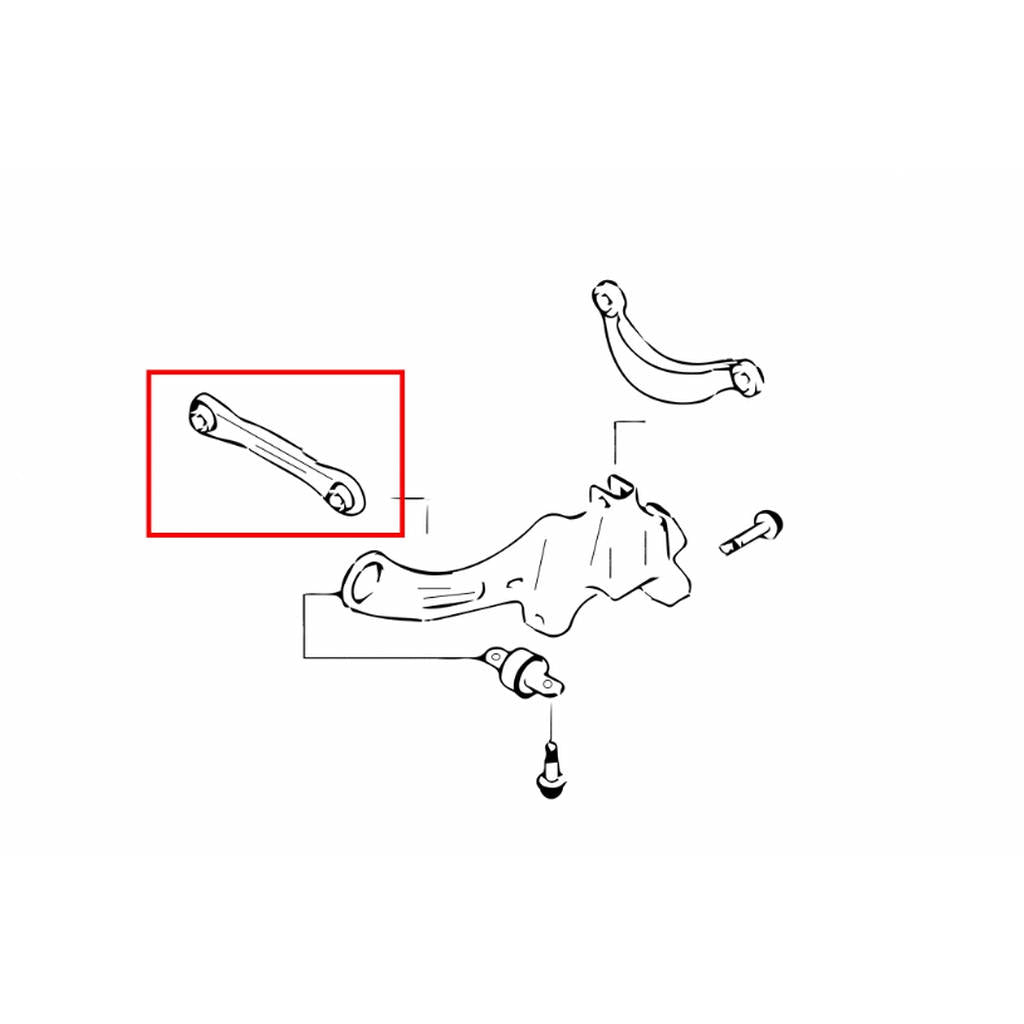 HARDRACE 6410-S FOCUS 96-05/MAZDA 3 REAR TOE CONTROL ARM(HARDEN RUBBER) 2PCS/SET Photo-4
