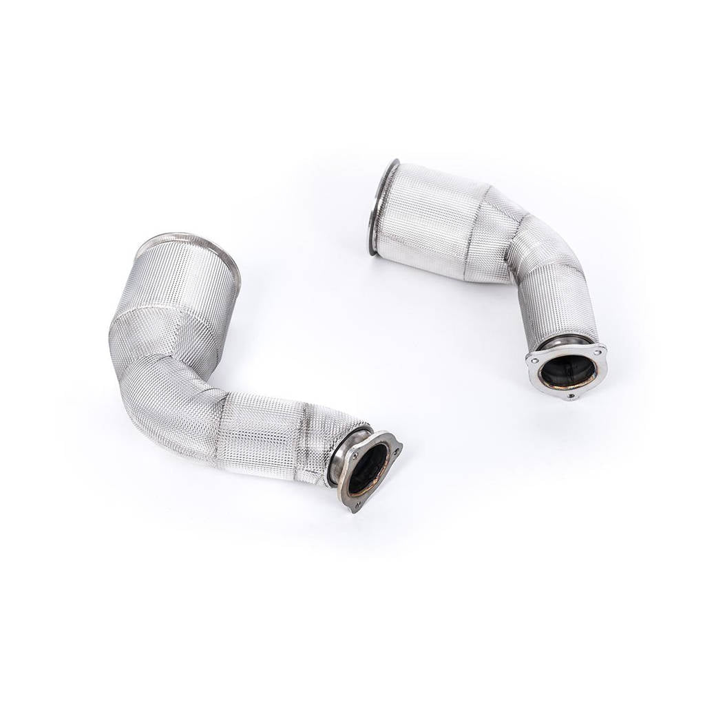 MILLTEK SSXAU820 Large-bore Downpipe and De-cat AUDI RS4 B9 2.9 V6 Turbo Avant (OPF/GPF Models) Photo-0