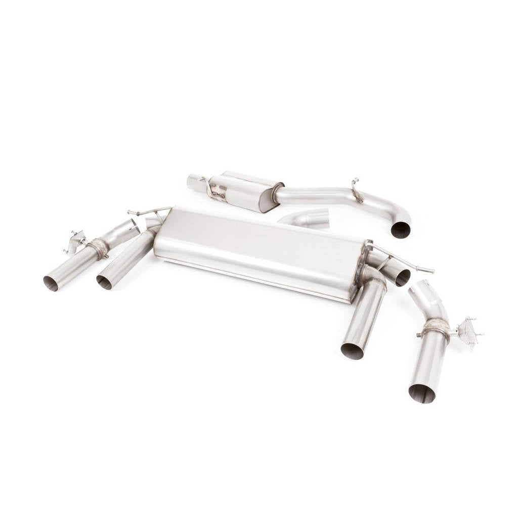MILLTEK SSXSE225 Cat-back Quad 100mm GT100 SEAT Ateca Cupra 300 4Drive (GPF/OPF Models Only) Photo-0