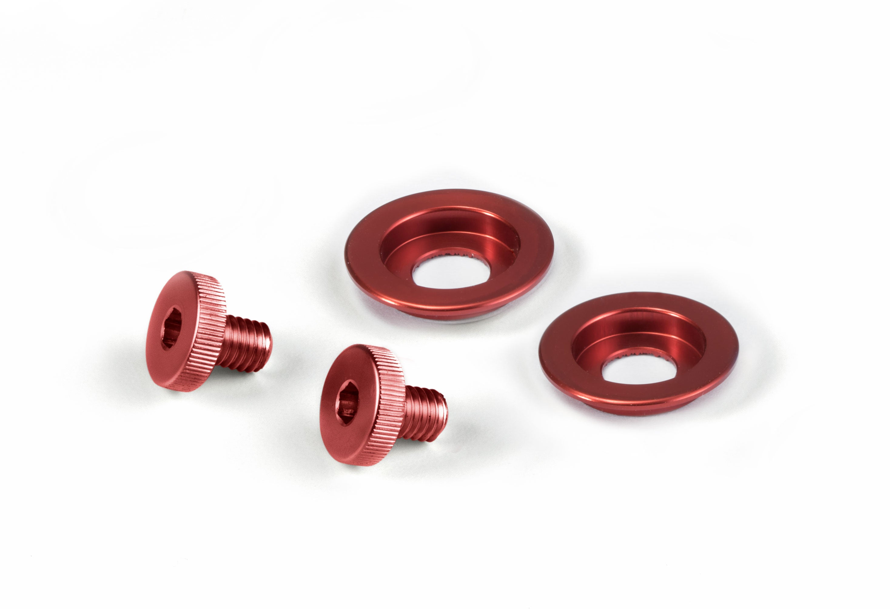STILO YA0817R Visor and sun screen screw kit, red Photo-0