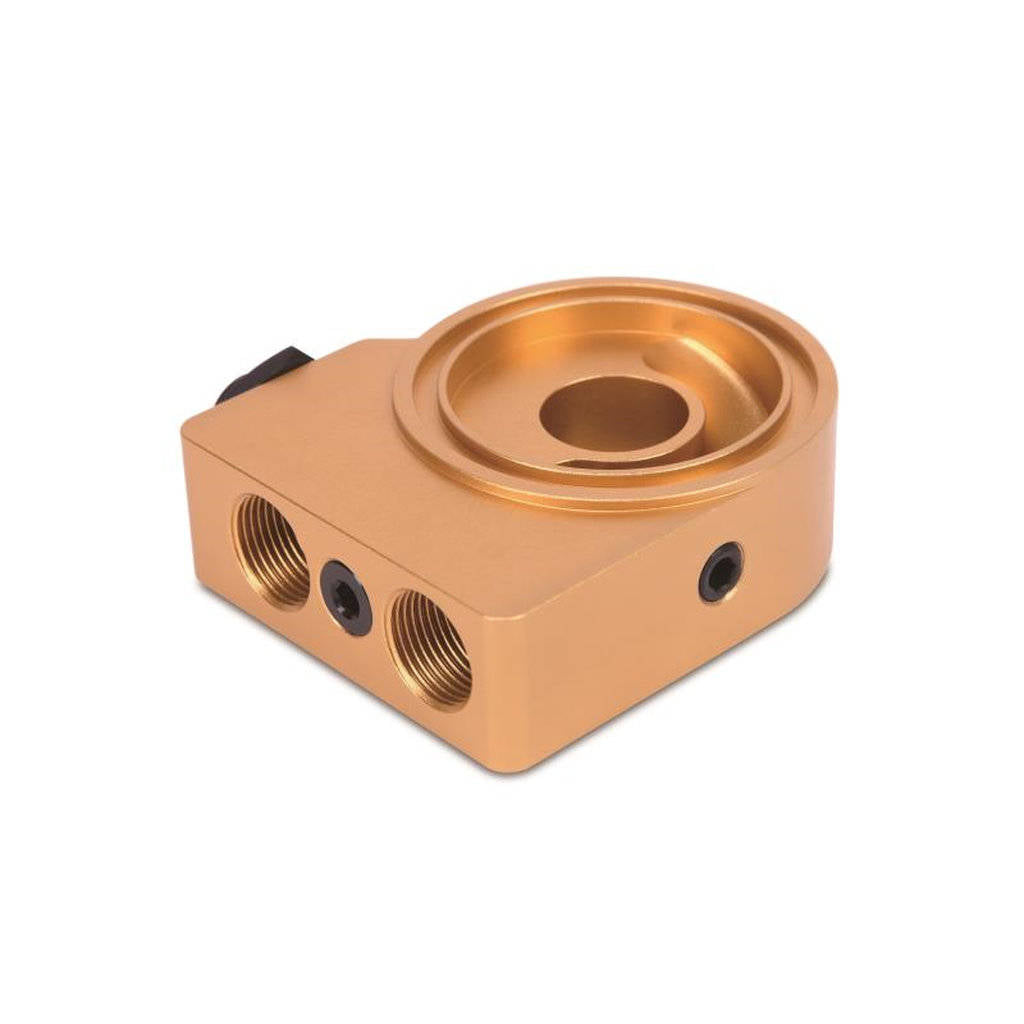 MISHIMOTO MMOP-SPT Oil Sandwich Plate with Thermostatic M20 Photo-6