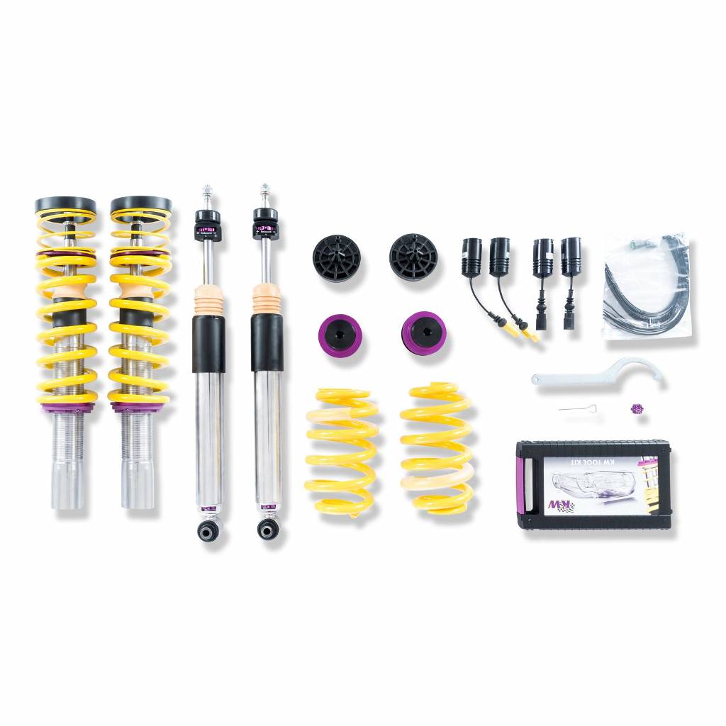 KW 352100AU Coilover Kit INOX V3 AUDI A4 (B9); (B8, B81) Photo-0