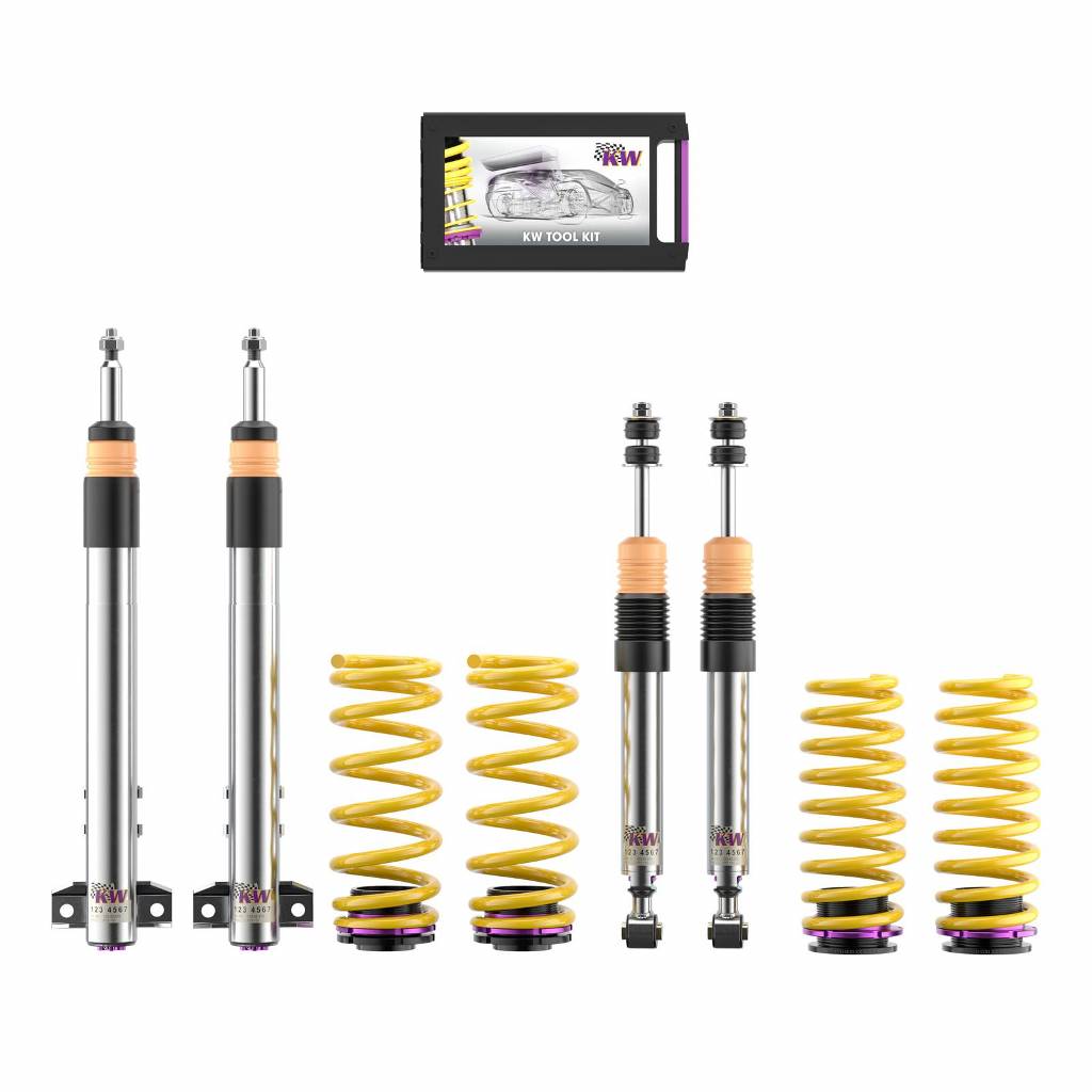 KW 3522500M Coilover Kit INOX V3 MERCEDES-BENZ 190; (201) Photo-0