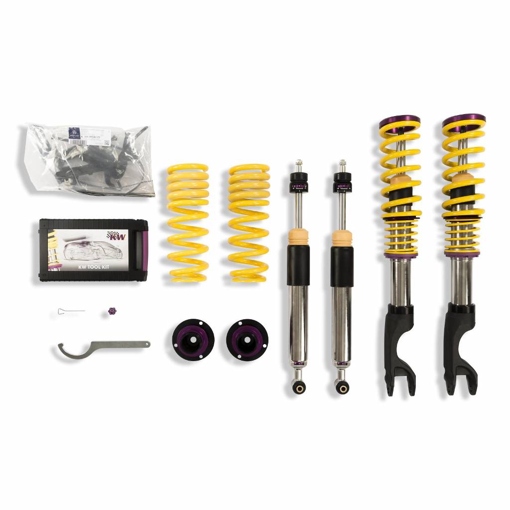 KW 35225086 Coilover Kit INOX V3 MERCEDES-BENZ C-Klasse / c-class (W205, C205, A205, S205); (204, 204 AMG, 204 K) Photo-0