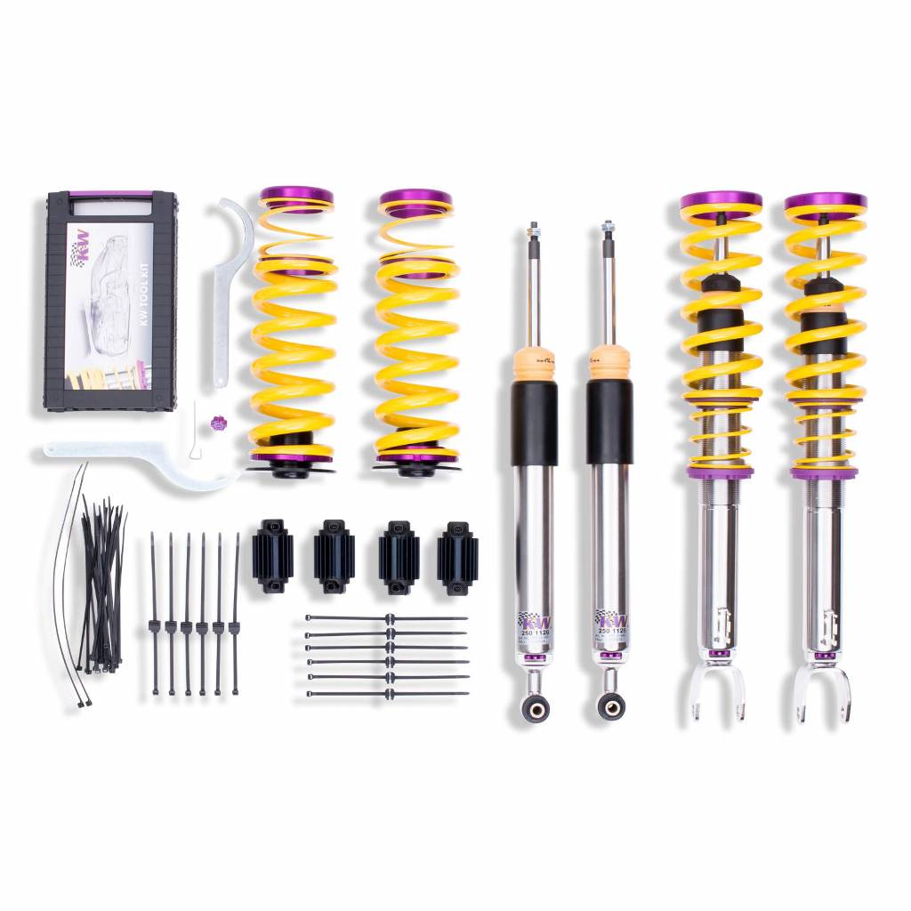 KW 35225081 Coilover Kit INOX V3 MERCEDES-BENZ C-Klasse / c-class C63 AMG (W205, C205, A205, S205); (204, 204 K, 204 AMG, 204 K AMG) Photo-0