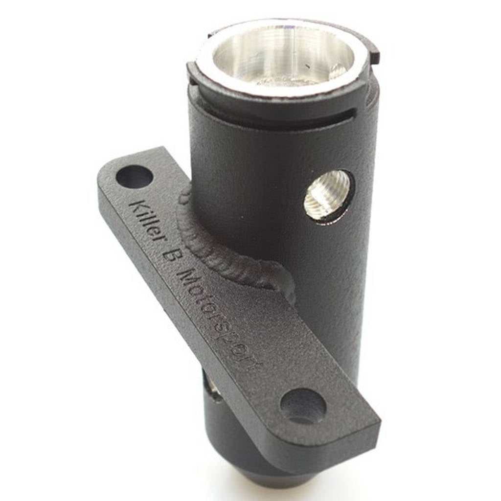KILLER B Motorsport UTCRv2AN-B Upper (turbo) Coolant Reservoir SUBARU WRX (02-07) WRX STi (03-14) v2 AN Fittings Black Photo-0