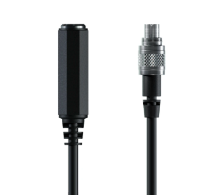 AIM V02584040 1 m external 3.5 female Jack for external microphone cable Photo-0
