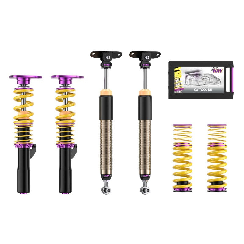 KW 39580009 Coilover Kit V3 RACING for VW Golf VII GTI Photo-0
