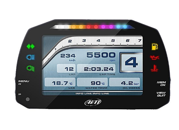 AIM XA3MXSST12I020 MXS 1.2 Strada Icons version with OBD cable (CAN+K) Photo-0