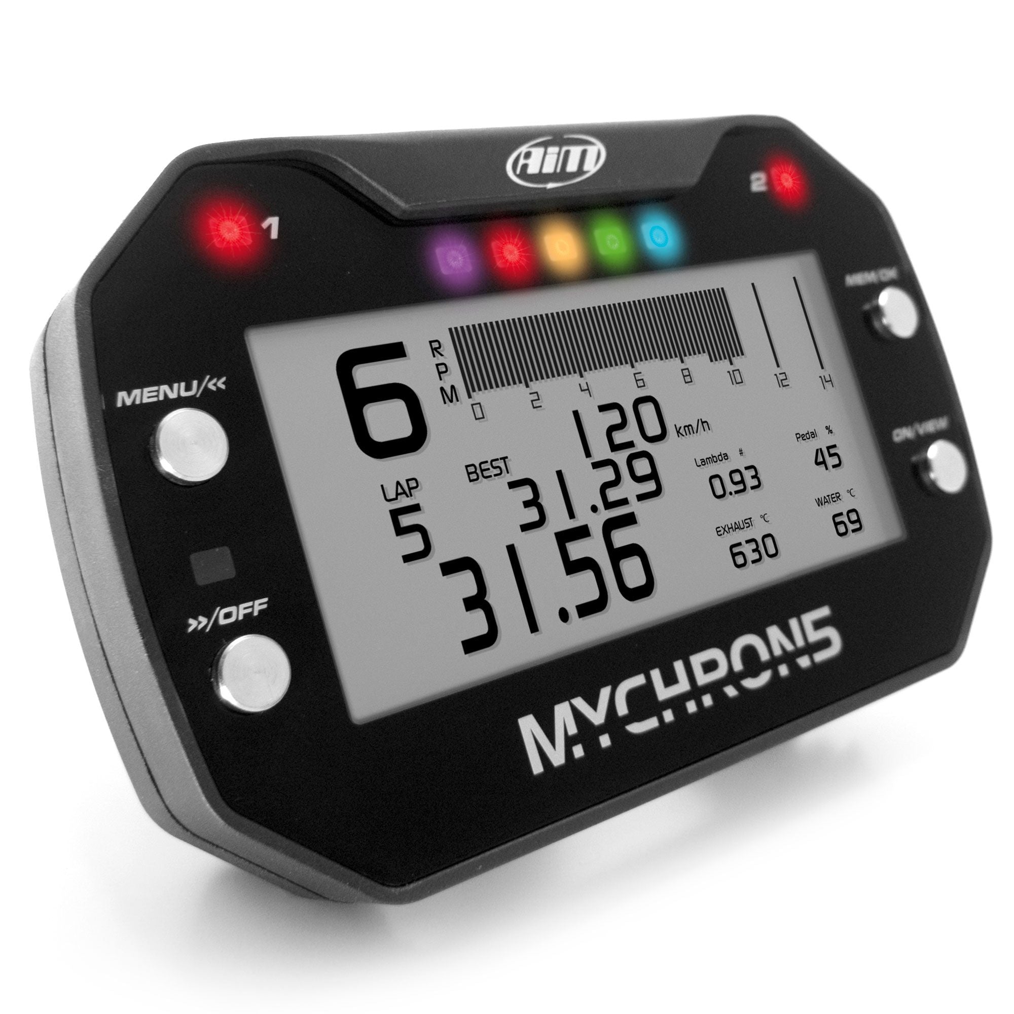 AIM X80M5E12 MyChron5 with EGT-T12 sensor Photo-0