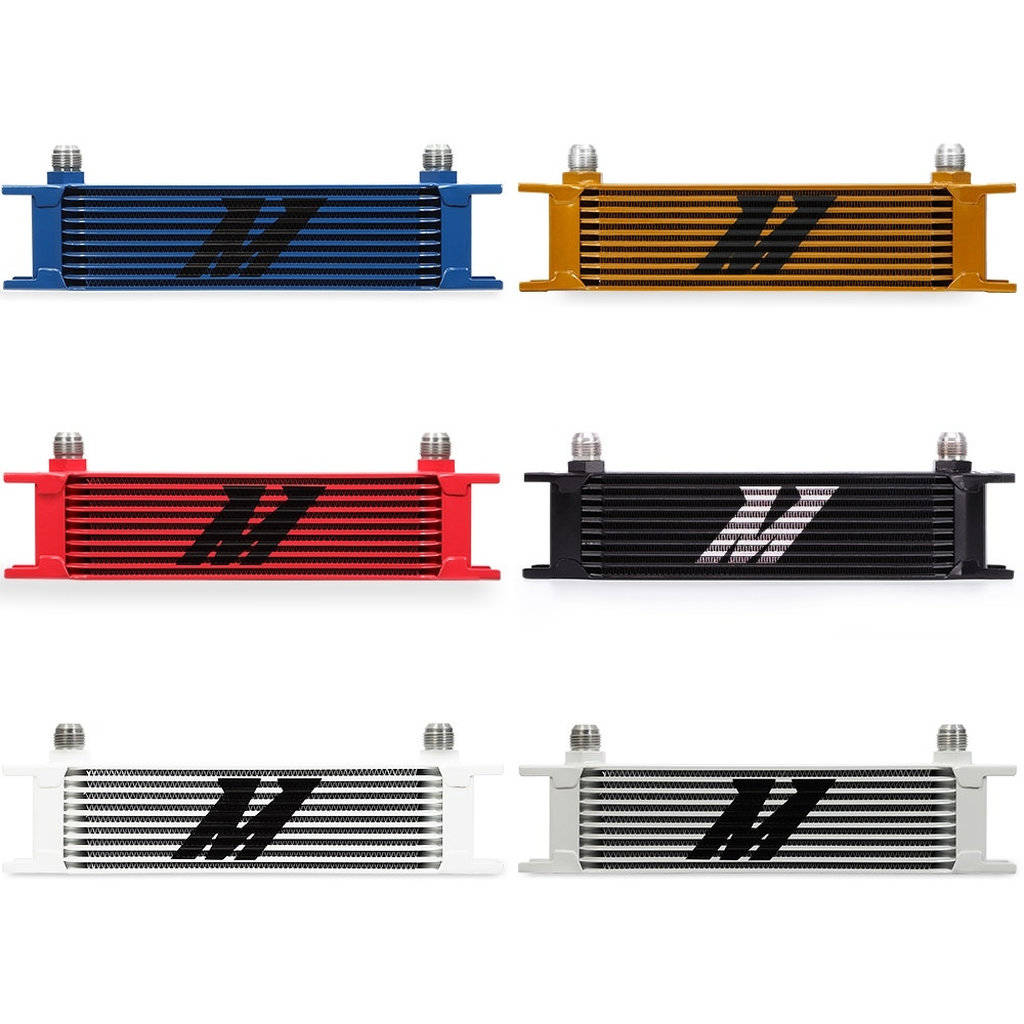 MISHIMOTO MMOC-10 Oil cooler UNIVERSAL 10-row Photo-0