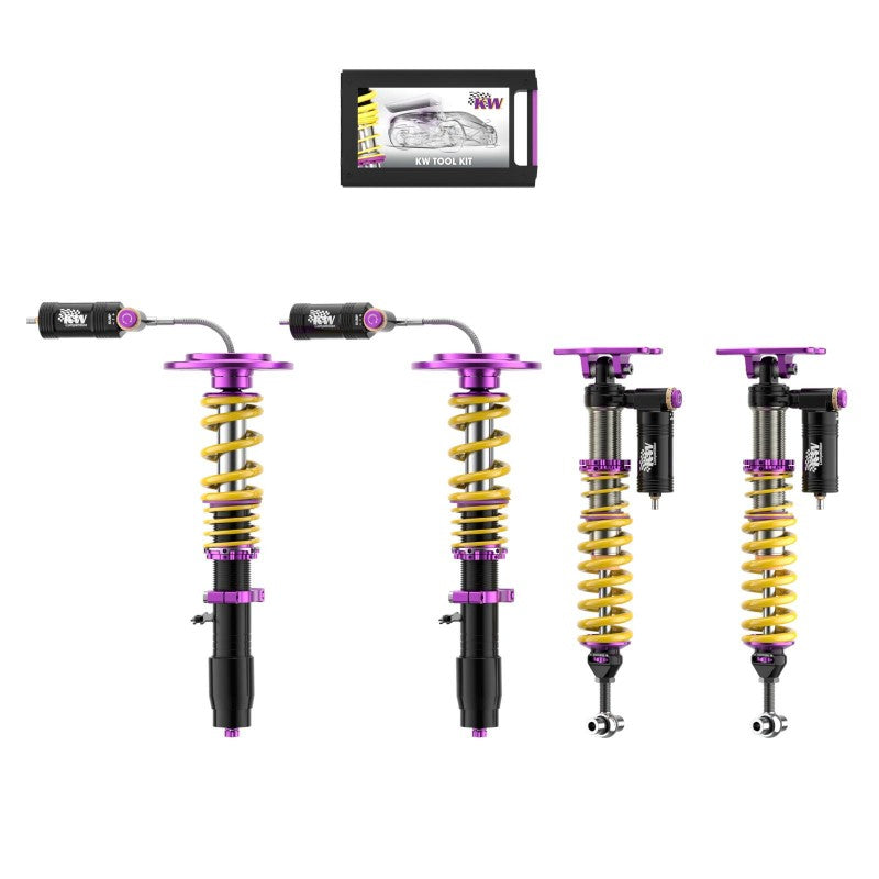 KW 39720338 Coilover Kit V4 RACING for BMW M2 (F87) / M3 (F80) / M4 (F82) Photo-0