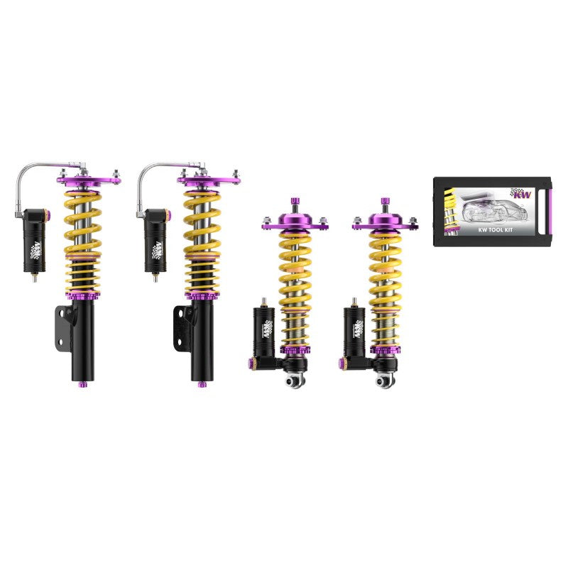 KW 39756004 Coilover Kit V4 RACING for SUBARU BRZ (ZC6 / ZD8) / TOYOTA GR86 (ZN8) / GT86 (ZN6) Photo-0