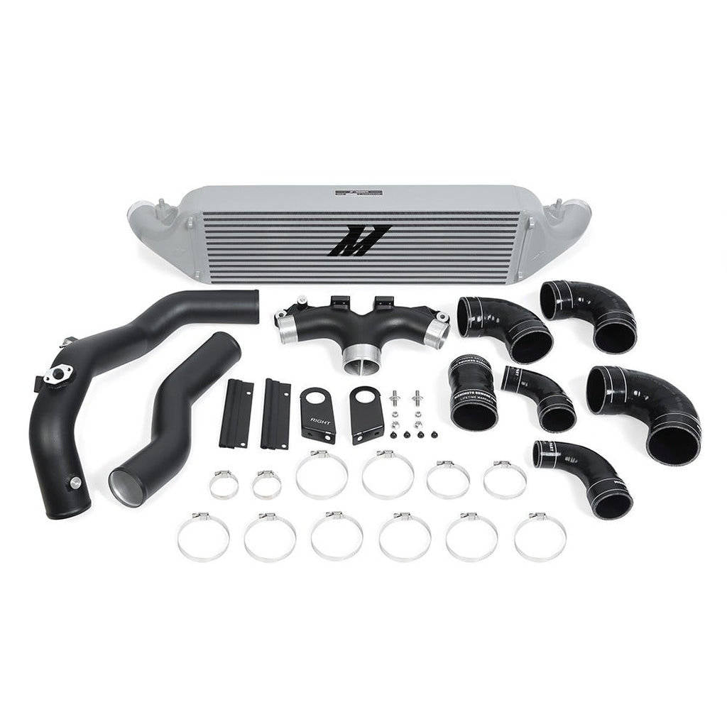 MISHIMOTO MMINT-STNGR-18SL Performance Intercooler Kit, KIA Stinger GT 3.3T 2018+, Silver Photo-0