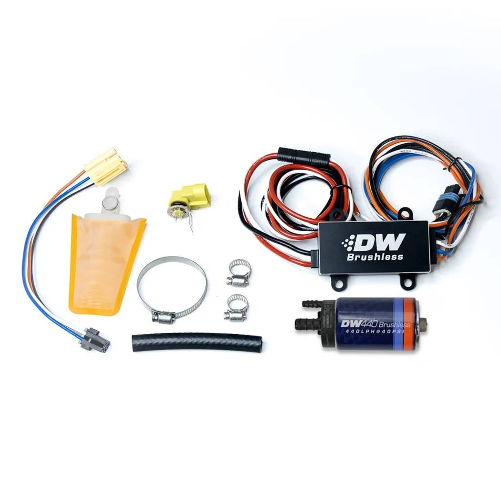 DEATSCHWERKS 9-441-C102-0903 440lph in-tank brushless fuel pump + single/dual speed controller SUBARU Impreza WRX 93-2007 Photo-0
