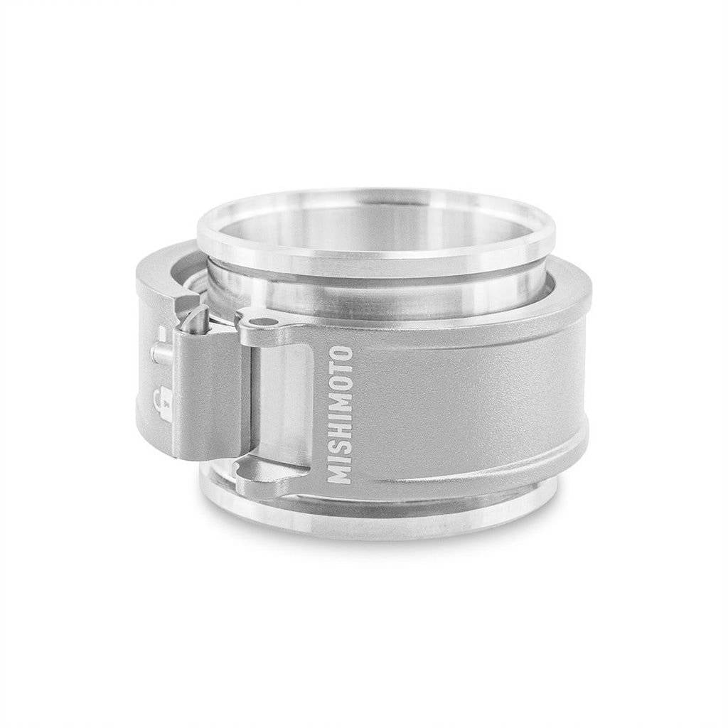MISHIMOTO MMCLAMP-QD-25CL 2.5" Quick Release Clamp Assembly, Clear Photo-1