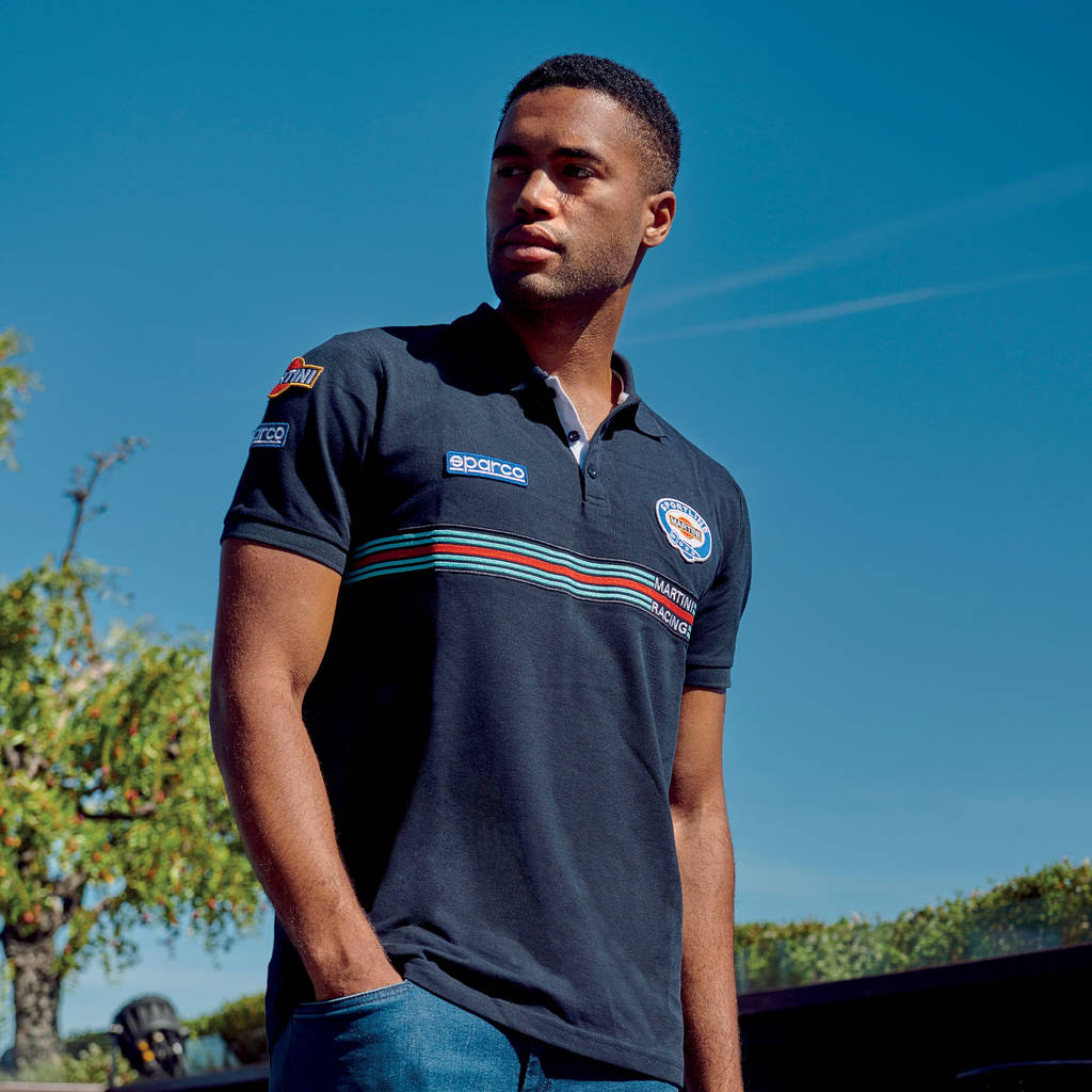SPARCO 01275MRBM3L NDIS POLO REPLICA MARTINI-R TG L BL size L Photo-1