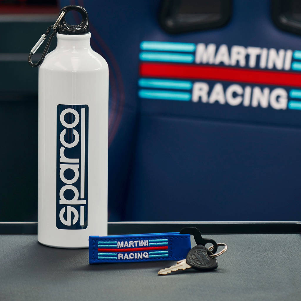SPARCO 099070MRAZ LEATHER KEYCHAIN MARTINI RACING Photo-1