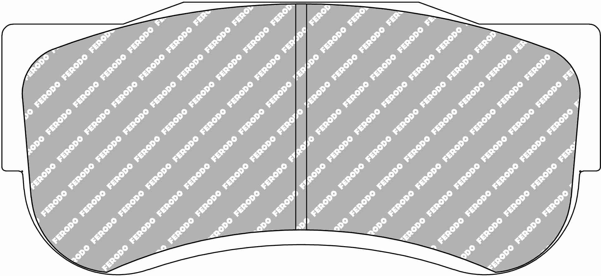 FERODO FRP3155GB Front Brake Pads DS3.12 for Caliper AP Racing CP7269 Photo-0