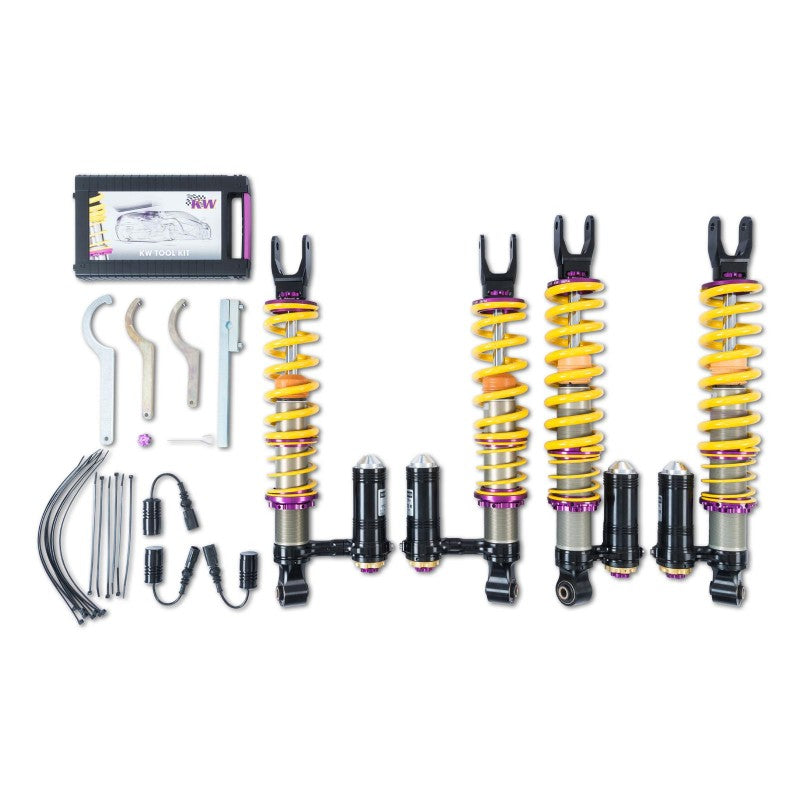 KW 3A711010 Coilover Kit V4 (incl. deactivation for electronic dampers) for LAMBORGHINI Aventador 2011-2021 Photo-0