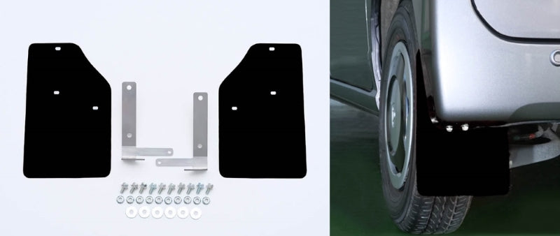 CUSCO 3AA 851 RB Mud Flaps Rear (black) for HONDA N-VAN (JJ1) 2018- Photo-0