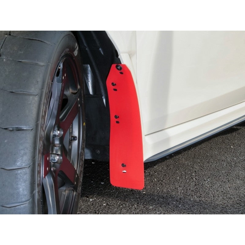 CUSCO 3F7 850 FR Front Sport Flaps (red) for HONDA Civic Type R (FL5) 2022- Photo-2