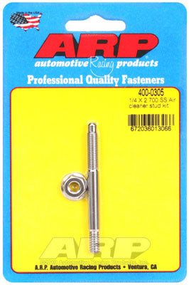 ARP 400-0305 Air Cleaner Stud Kit 1/4" x 2.700 SS Photo-0
