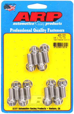 ARP 400-1201 Header Bolt & Stud Kit for Chevrolet Small Block. 0.750˝ UHL Photo-0