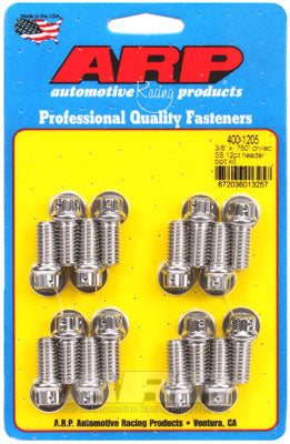 ARP 400-1205 Header Bolt & Stud Kit for Universal. drilled. 0.750˝ UHL. 16 pieces Photo-0