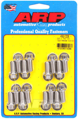 ARP 400-1208 Header Bolt & Stud Kit for Universal. 0.750˝ UHL. 16 pieces Photo-0