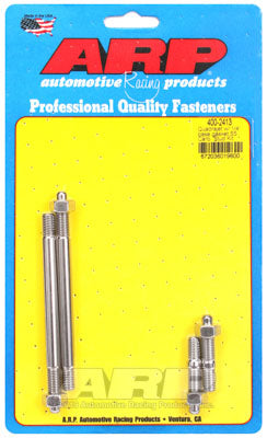 ARP 400-2413 Carburetor Stud Kit Quadrajet (all) with 1/4" base gasket. SS. hex Photo-0