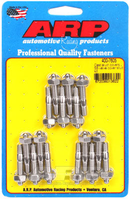 ARP 400-7605 Valve Cover Stud Kit for Cast aluminum. SS. hex Photo-0