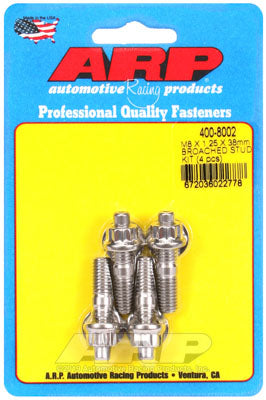 ARP 400-8002 Accessory Stud Kit M8 X 1.25 X 38mm. broached. 4 pieces Photo-0