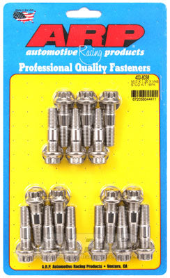 ARP 400-8036 Accessory Stud Kit M10 x 1.25 x 48mm. SS. broached. 16 pieces Photo-0
