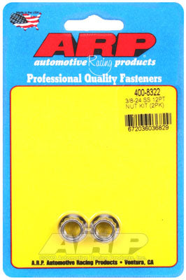 ARP 400-8322 Nut Kit 3/8-24 SS 12pt Photo-0