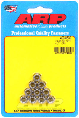 ARP 400-8330 Nut Kit 1/4-28 SS 12pt Photo-0