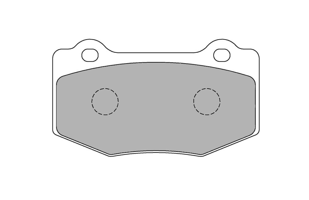 FERODO FRP3137H Rear Brake Pads DS2500 for CHEVROLET Corvette Stingray (C7) / Camaro 6.2 SS 1LE (6th gen) Photo-0