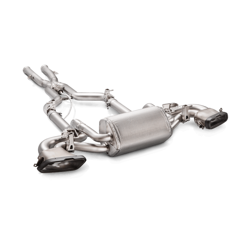 AKRAPOVIC S-ME/TI/1H/1 Evolution Line (Titanium) for MERCEDES-Benz AMG GT/GT S/GT Roadster 2017+ Photo-0