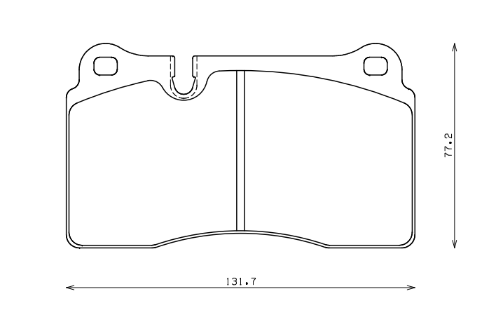 ENDLESS EIP184MX72 Front brake pads AUDI TT-RS(8J)/FERRARI 360/F430 Photo-0