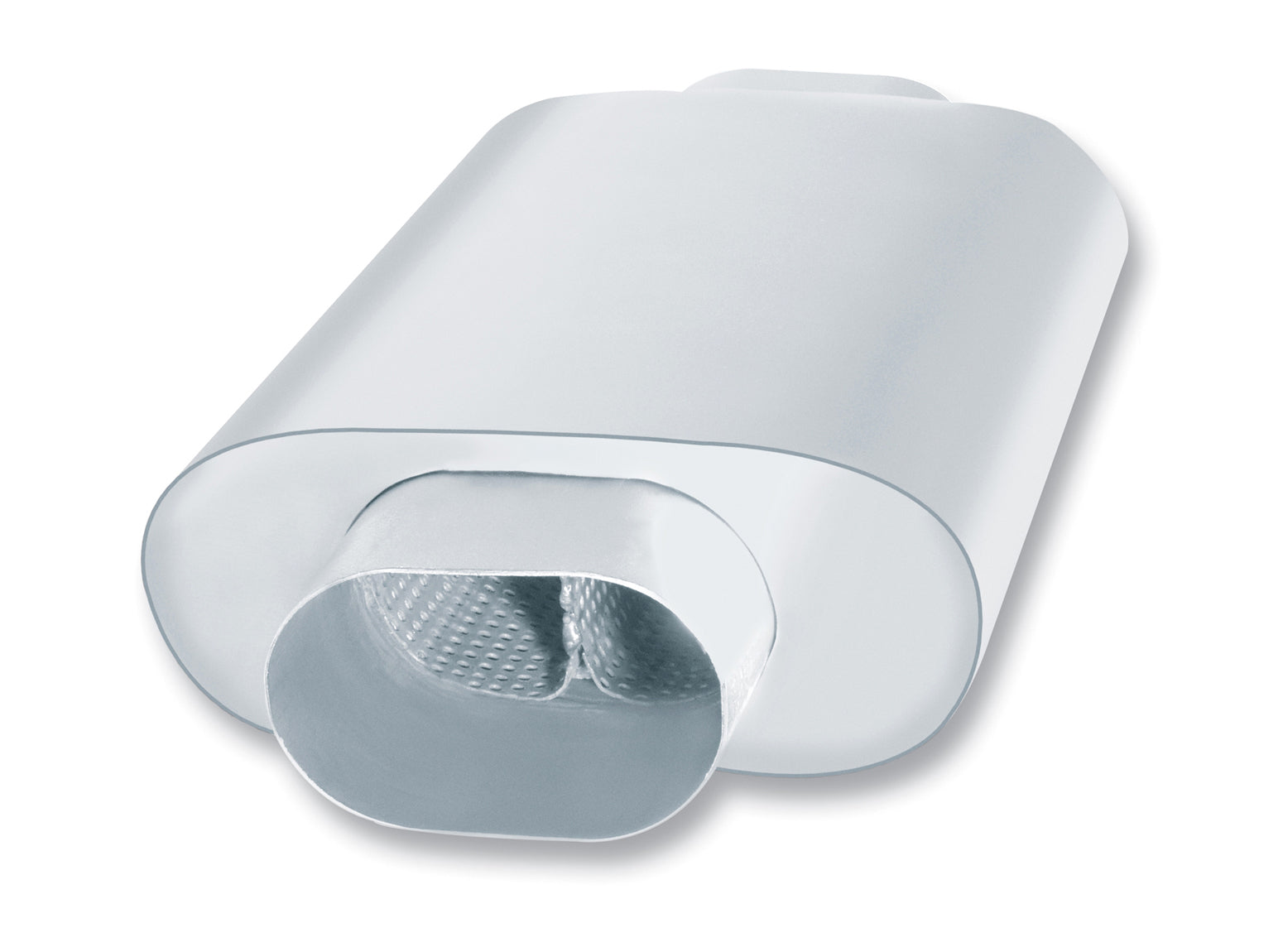 BORLA 40536 XR-1® Series Slim Line 3.5" Oval Pipe Center-Center 12"x3"x7.88" - Racing Muffler Photo-0