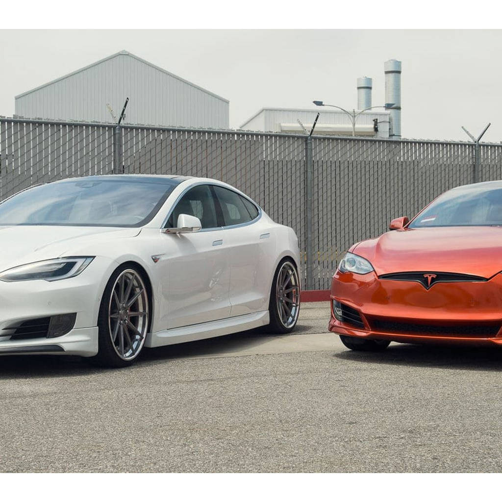 UNPLUGGED PERFORMANCE UP-MS-104-1.1 Side Skirt Set, Urethane, Unpainted for TESLA Model S Photo-4
