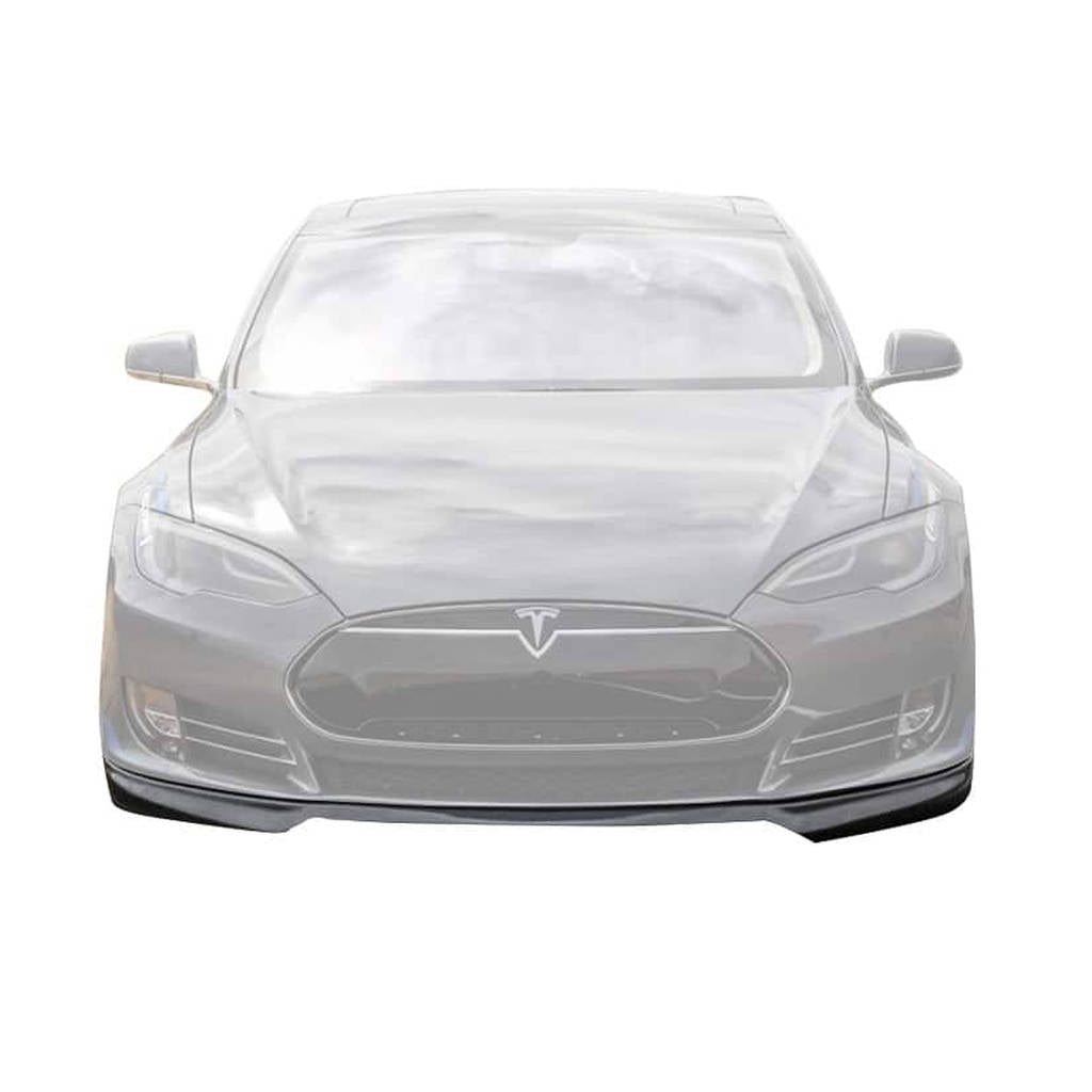 UNPLUGGED PERFORMANCE UP-MS-101-1.1 Front Spoiler and Diffuser System, Urethane Unpainted for TESLA Model S Pre-2016.5 Photo-0